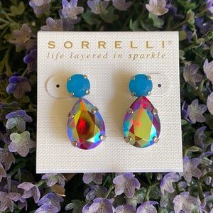 Sorrelli Ruby Moroccan Turquoise Earrings NWT